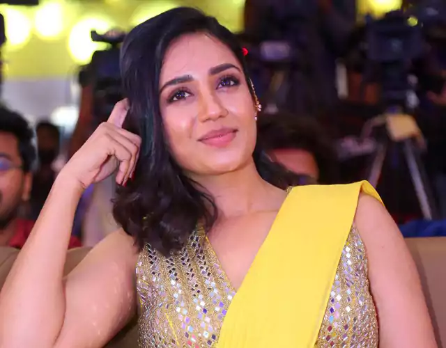Nivetha Pethuraj at Aadarsha Kutumbam